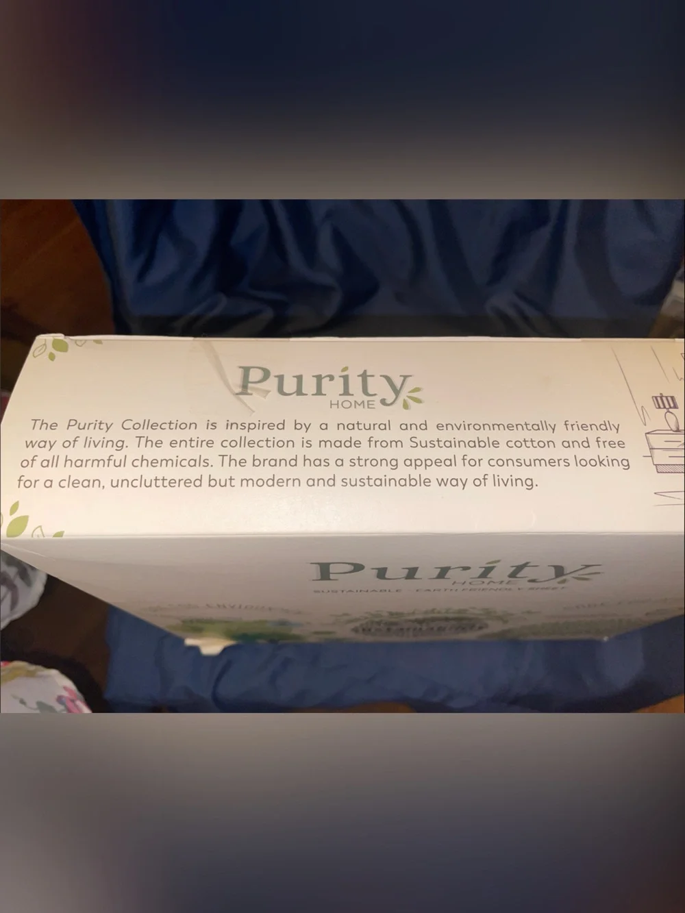 Purity Home Sustainable Earth-Friendly King Sheet Set - Ivory